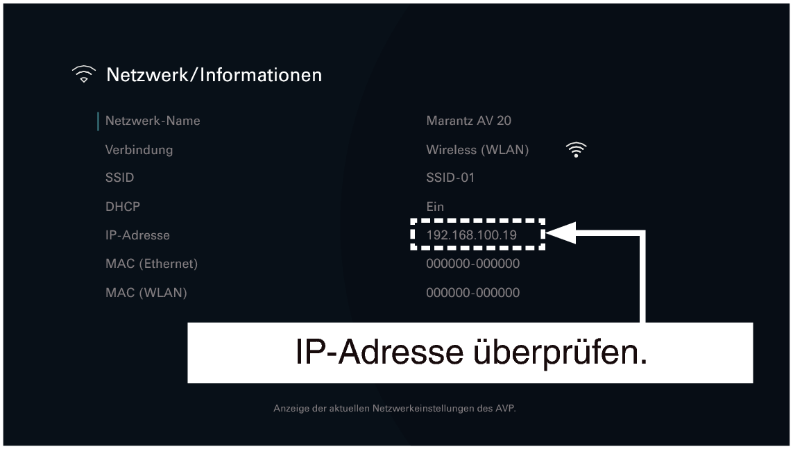 GUI NetworkInfo AV20